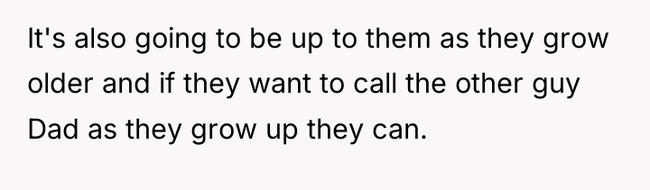 It's also going to be up to them as they...