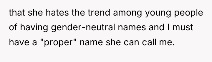 that she hates the trend among young people of having...