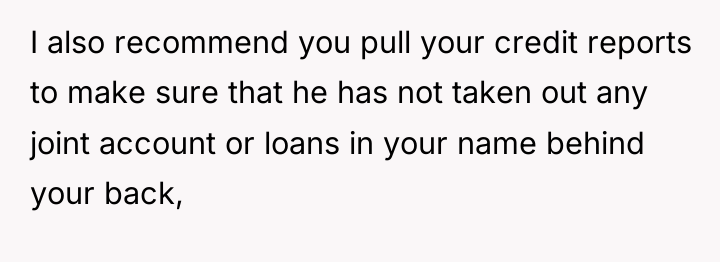 I also recommend you pull your credit reports to make...