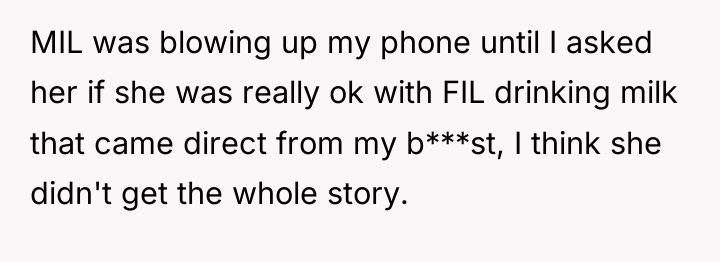 MIL was blowing up my phone until I asked her...