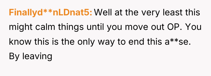 Finallyd**nLDnat5 Well at the very least this might calm things...