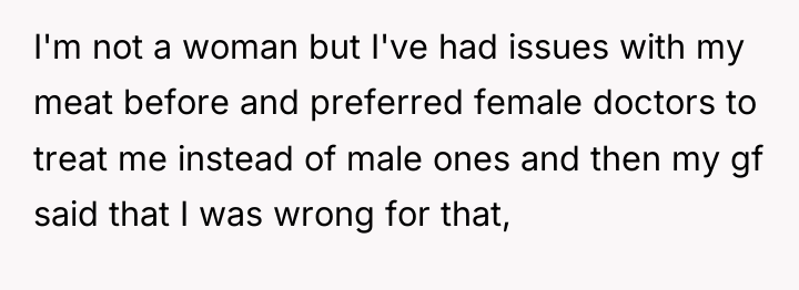 I'm not a woman but I've had issues with my...