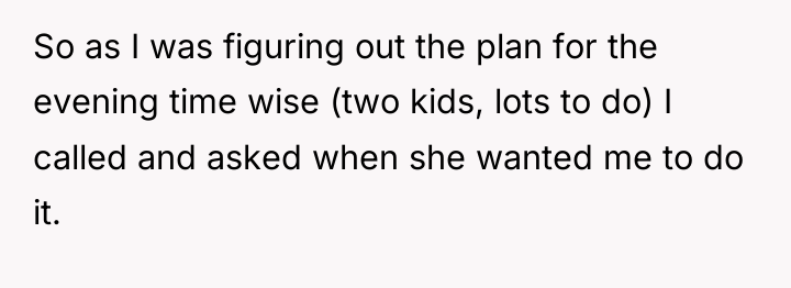 So as I was figuring out the plan for the...