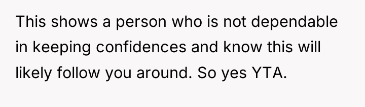 This shows a person who is not dependable in keeping...