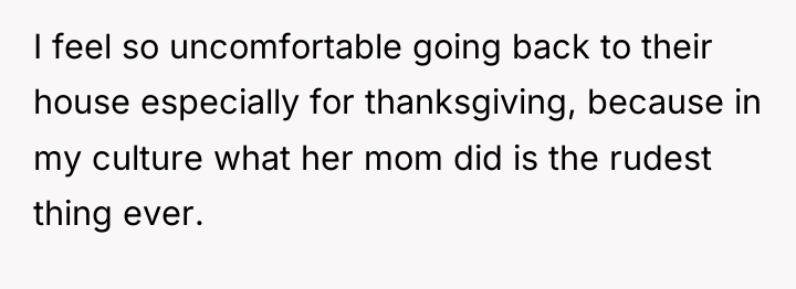 I feel so uncomfortable going back to their house especially...