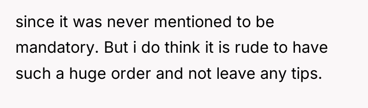 since it was never mentioned to be mandatory. But i...
