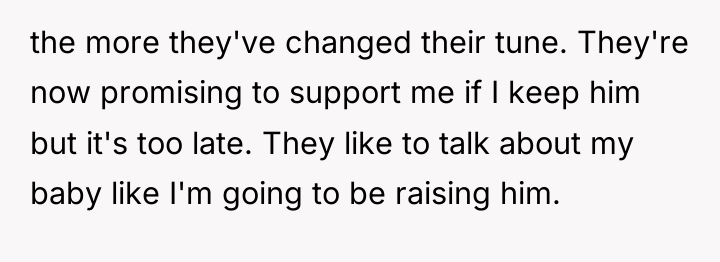 the more they've changed their tune. They're now promising to...