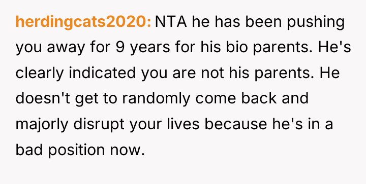 herdingcats2020 NTA he has been pushing you away for 9...
