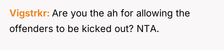 Vigstrkr Are you the ah for allowing the offenders to...