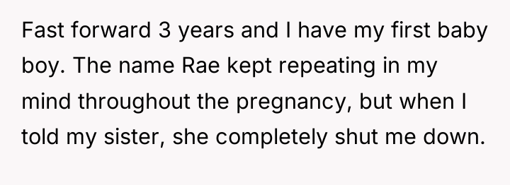 Fast forward 3 years and I have my first baby...