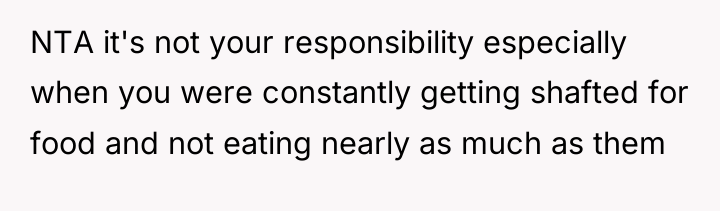 NTA it's not your responsibility especially when you were constantly...