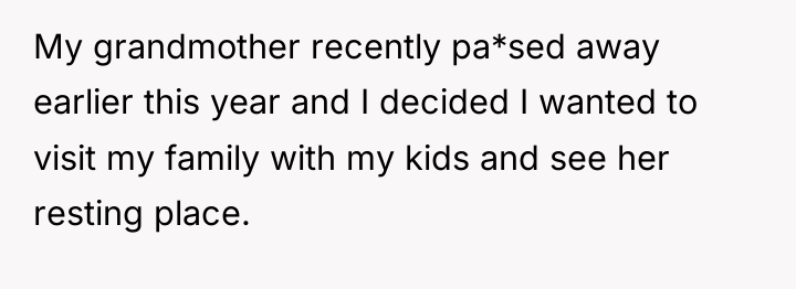 My grandmother recently pa*sed away earlier this year and I...
