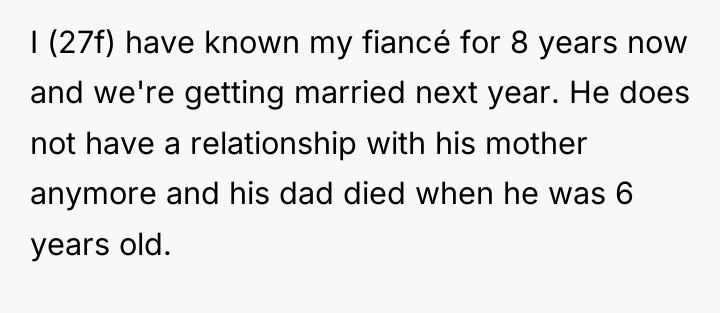 I (27f) have known my fiancé for 8 years now...