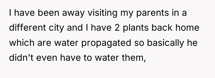 I have been away visiting my parents in a different...