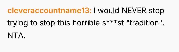 cleveraccountname13 I would NEVER stop trying to stop this horrible...