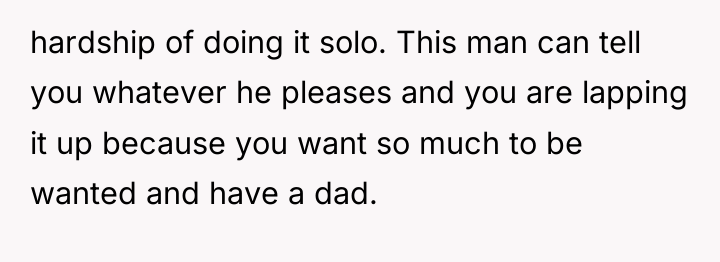 hardship of doing it solo. This man can tell you...