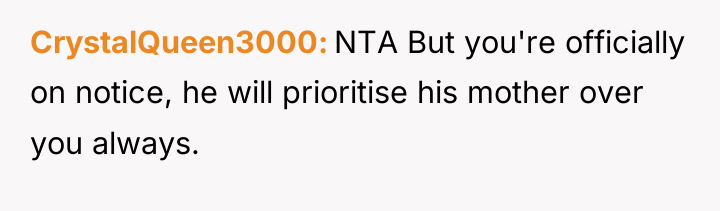 CrystalQueen3000 NTA But you're officially on notice, he will prioritise...