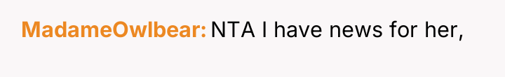 MadameOwlbear NTA I have news for her,