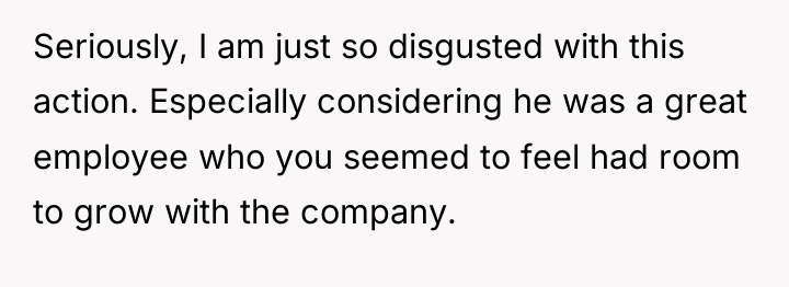 Seriously, I am just so disgusted with this action. Especially...
