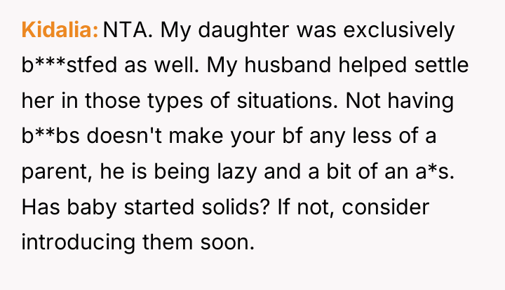 Kidalia NTA. My daughter was exclusively b***stfed as well. My...