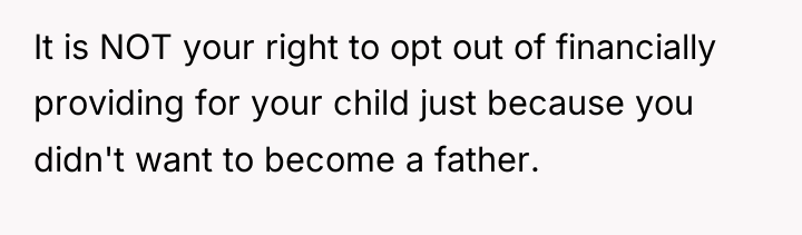 It is NOT your right to opt out of financially...