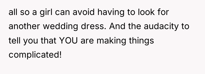 all so a girl can avoid having to look for...
