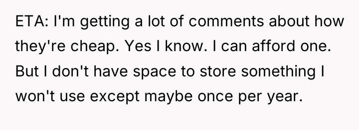 ETA: I'm getting a lot of comments about how they're...