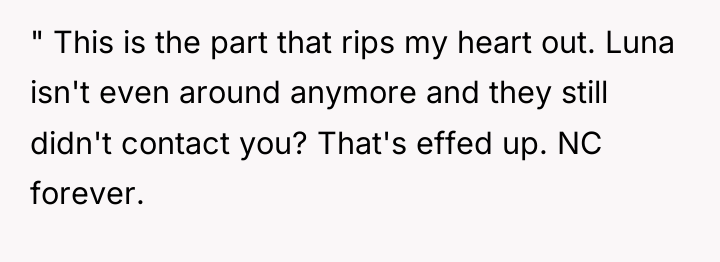 " This is the part that rips my heart out....