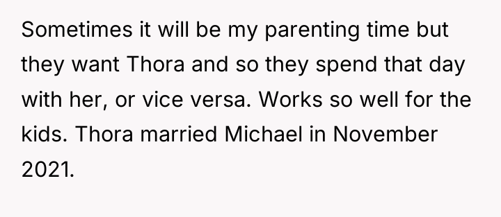 Sometimes it will be my parenting time but they want...