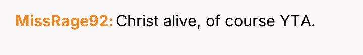 MissRage92 Christ alive, of course YTA.