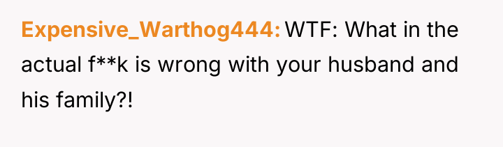 Expensive_Warthog444 WTF: What in the actual f**k is wrong with...