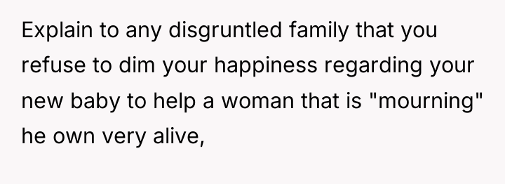Explain to any disgruntled family that you refuse to dim...