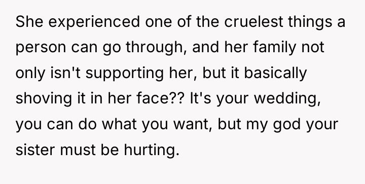 She experienced one of the cruelest things a person can...