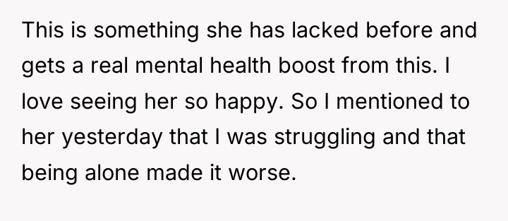 This is something she has lacked before and gets a...