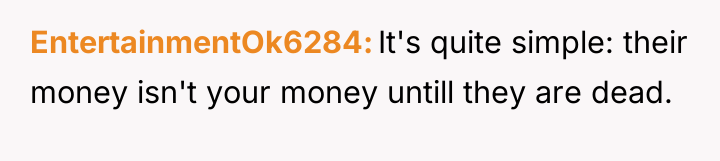 EntertainmentOk6284 It's quite simple: their money isn't your money untill...