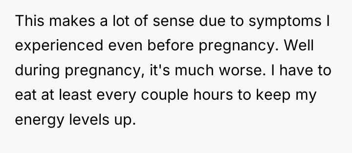 This makes a lot of sense due to symptoms I...