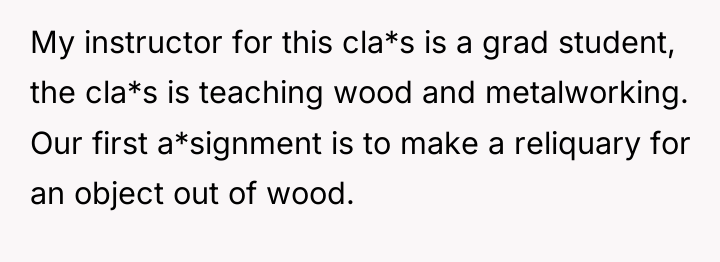 My instructor for this cla*s is a grad student, the...