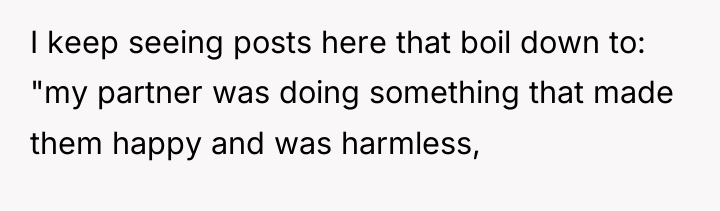I keep seeing posts here that boil down to: "my...