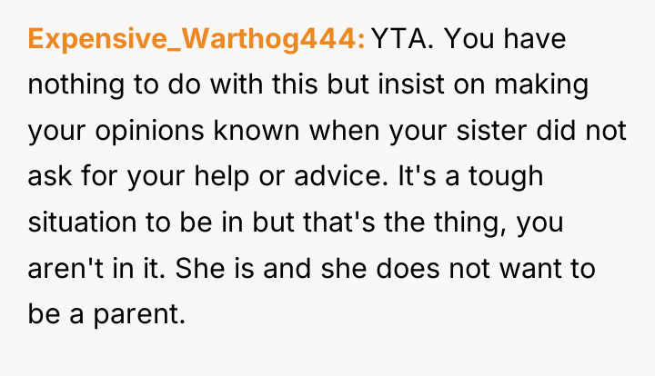 Expensive_Warthog444 YTA. You have nothing to do with this but...