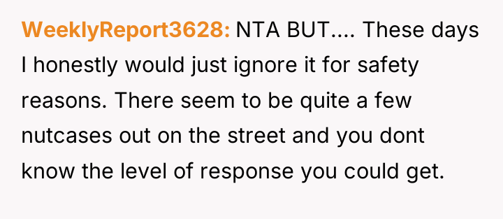 WeeklyReport3628 NTA BUT.... These days I honestly would just ignore...