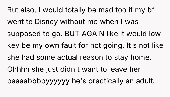 But also, I would totally be mad too if my...