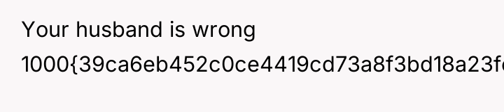 Your husband is wrong 1000{39ca6eb452c0ce4419cd73a8f3bd18a23fe95ab4febb092bc2ab1b542eeea82f}.