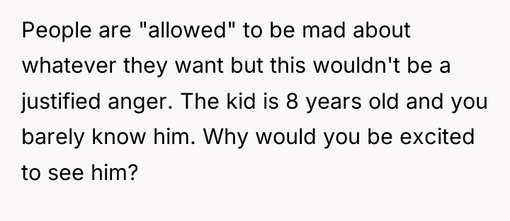 People are "allowed" to be mad about whatever they want...
