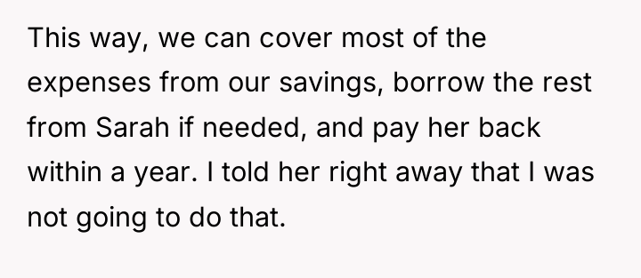 This way, we can cover most of the expenses from...