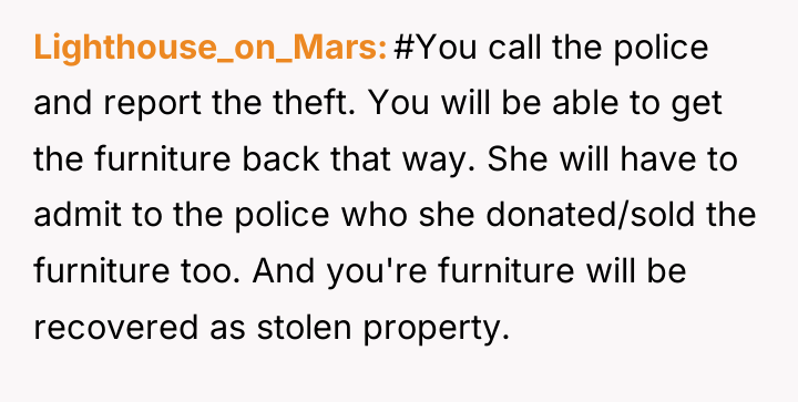 Lighthouse_on_Mars #You call the police and report the theft. You...