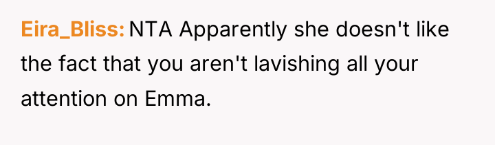 Eira_Bliss NTA Apparently she doesn't like the fact that you...