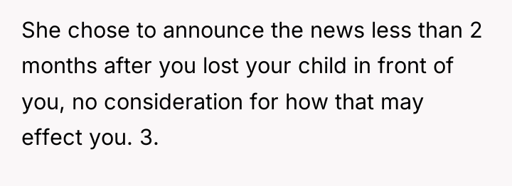 She chose to announce the news less than 2 months...
