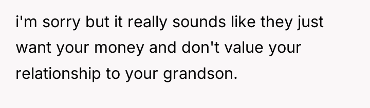 i'm sorry but it really sounds like they just want...
