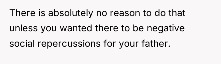 There is absolutely no reason to do that unless you...