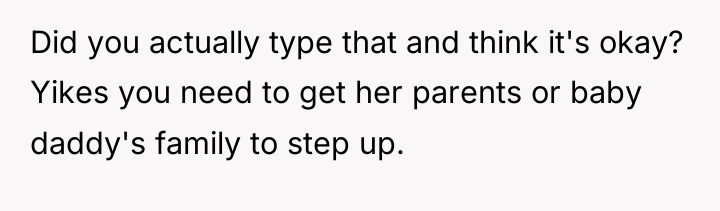 Did you actually type that and think it's okay? Yikes...